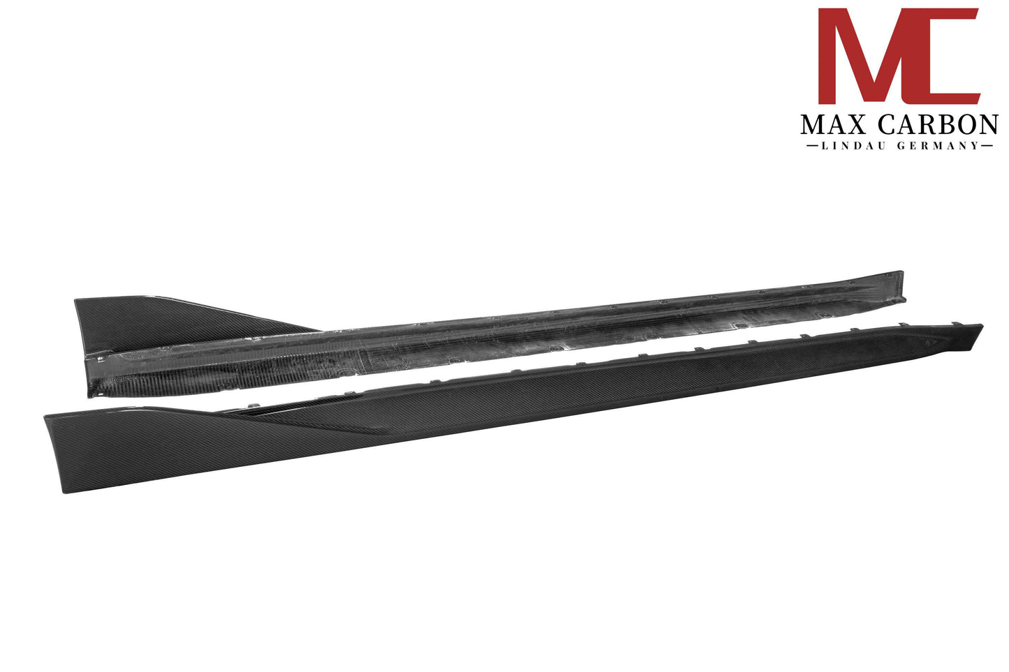 MAX CARBON Dry Carbon Prepreg Performance Seitenschweller Schwellereinsatz für BMW M3 G80 G81 M4 G82 G83