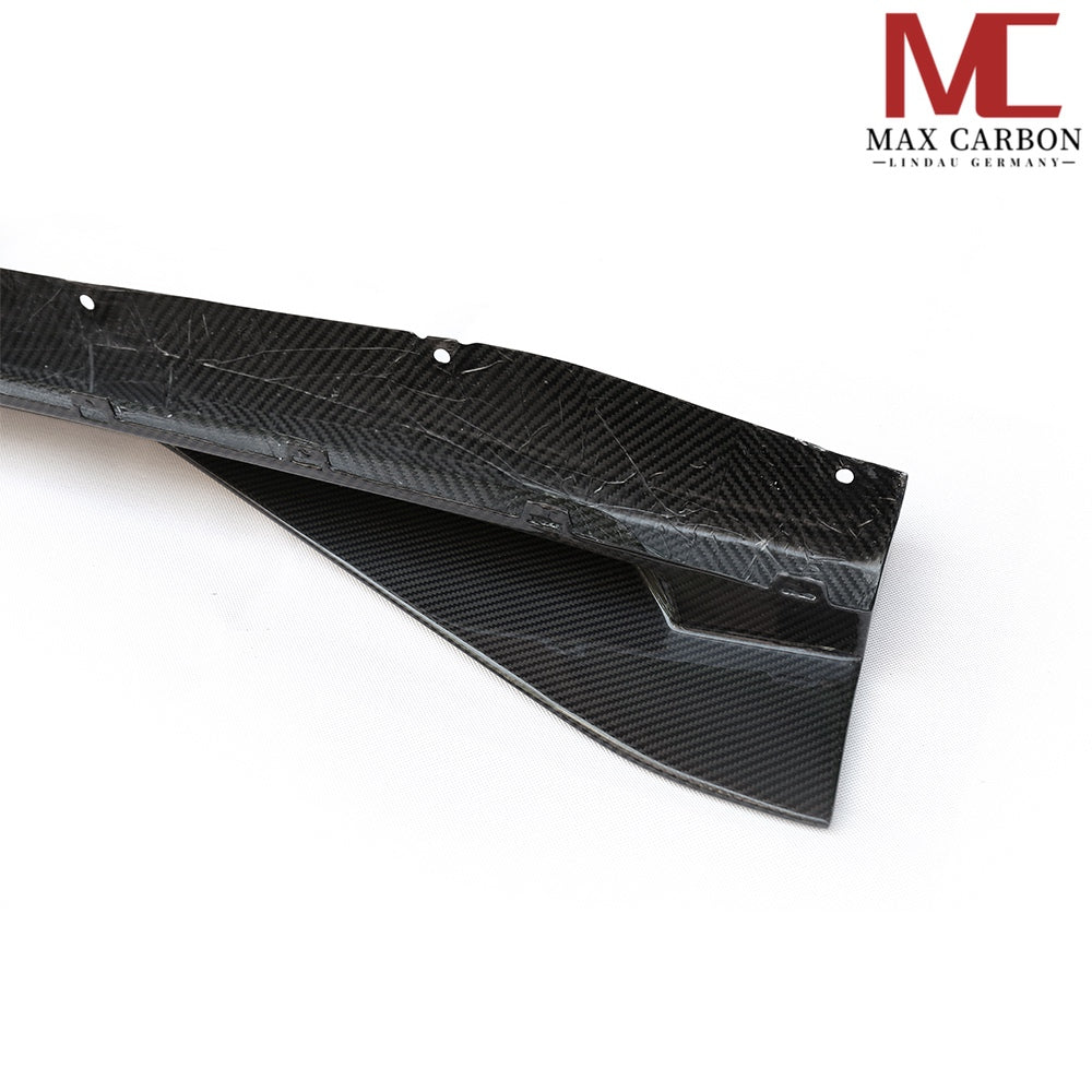 MAX CARBON Dry Carbon Prepreg Performance Seitenschweller Schwellereinsatz für BMW M3 G80 G81 M4 G82 G83