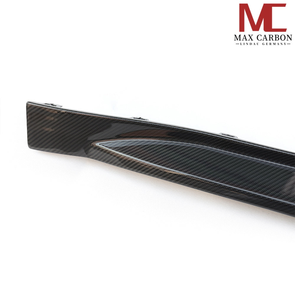 MAX CARBON Dry Carbon Prepreg Performance Seitenschweller Schwellereinsatz für BMW M3 G80 G81 M4 G82 G83