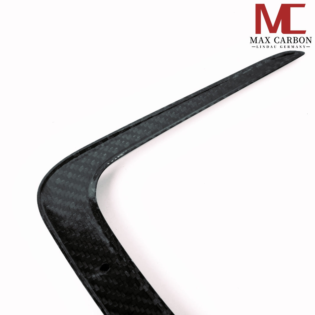 MAX CARBON Ensemble de lèvre avant de fixation de capot avant en carbone sec pour BMW G80 G81 G82 G83 M3 M4 