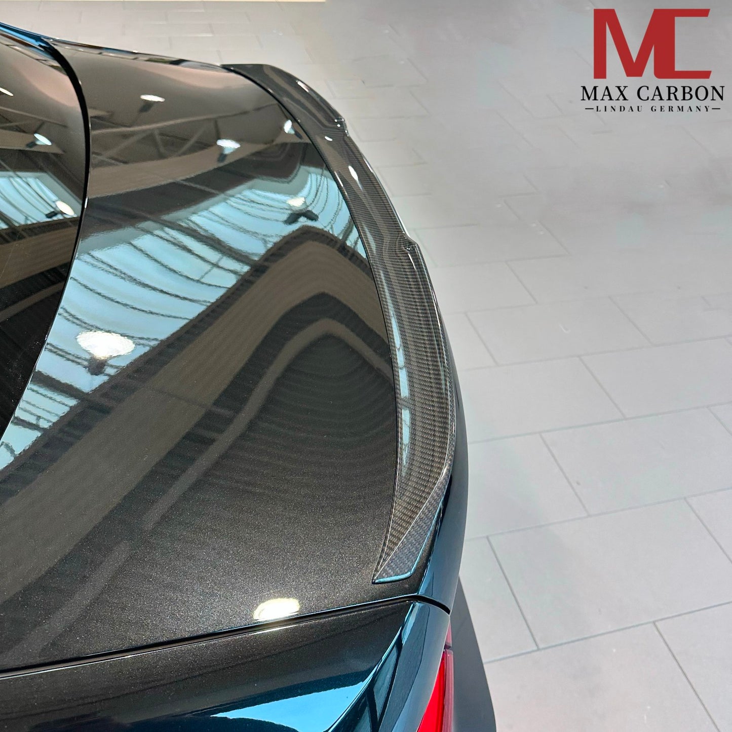 MAX CARBON Dry Carbon Prepreg Sport Heck Großer Spoiler Lippe für BMW M4 G82 4er G22 OEM Style