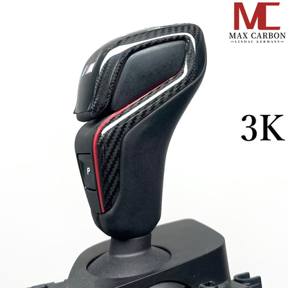 MAX CARBON DRY CARBON Performance Ersatz Gangwahlschalterblenden passend für BMW M5 F90 X3M F97 X4M F98