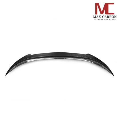 MAX CARBON DRY CARBON Sport Heckspoiler Abrisskante V Spoiler für BMW M8 F93 8er G16 Gran Coupè