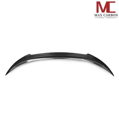 MAX CARBON DRY CARBON Sport Heckspoiler Abrisskante V Spoiler für BMW M8 F91 8er G14