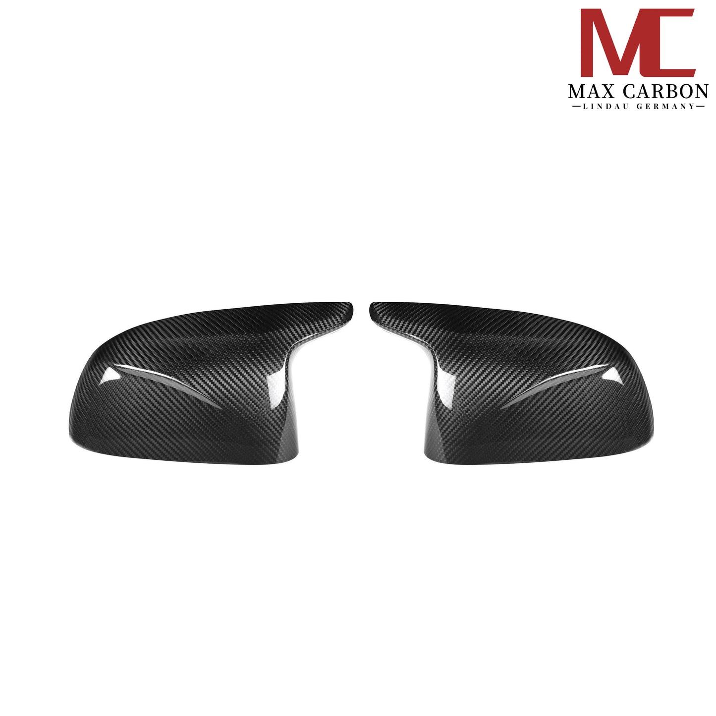 MC MAX CARBON Performance Ersatz Spiegelkappen für BMW X3M F97 X4M F98 X5M F95 X6M F96