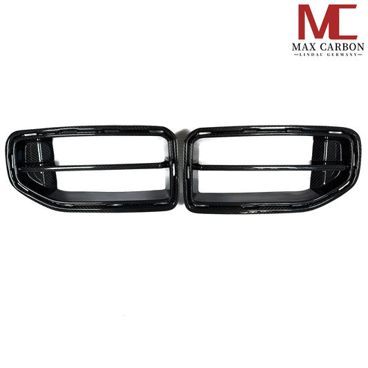 Grille de calandre en carbone sec MAX CARBON Grille de remplacement simple adaptée à la BMW M2 G87 