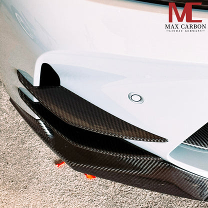 MAX CARBON Performance Aero Flick Dry Carbone Préimprégné pour BMW M3 G80 G81 M4 G82 G83 V2