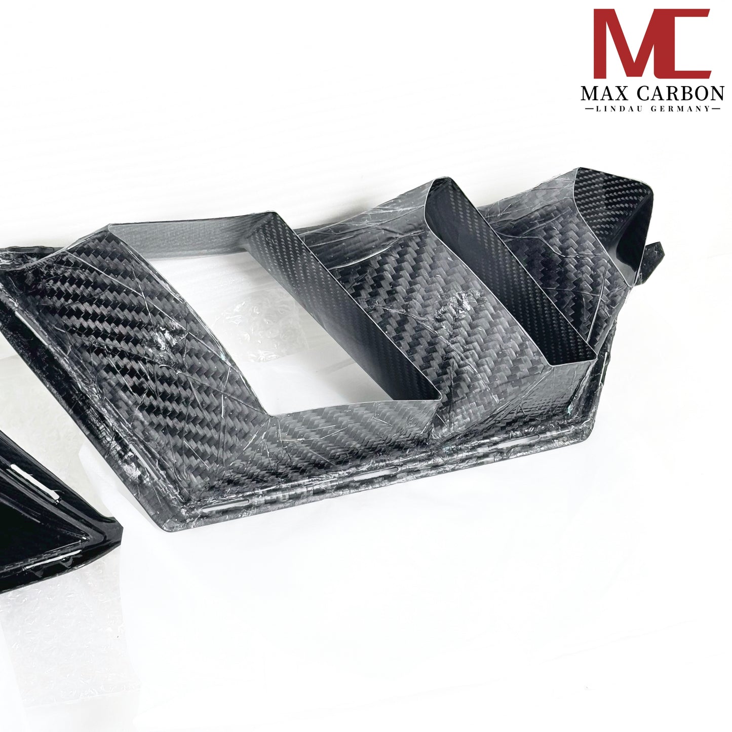 MAX CARBON Dry Carbon Prepreg Performance 2 Gitter Lufteinlass Ersatz für BMW M3 M4 G80 G81 G82 G83