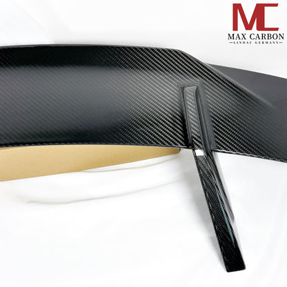 MAX CARBON Performance Dry Carbon Heckspoiler Heckflügel durchströmt für BMW G22 4er G82 M4 G80 M3 M2 G87