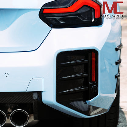 MAX CARBON Performance Autocollant de fixation arrière pour seuil arrière pour BMW G87 M2 
