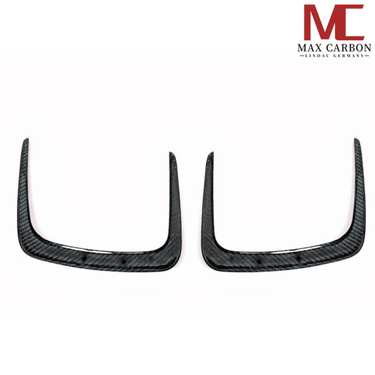 MAX CARBON Ensemble de lèvre avant de fixation de capot avant en carbone sec pour BMW G80 G81 G82 G83 M3 M4 