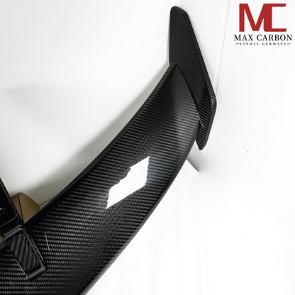 MAX CARBON Performance Dry Carbon Heckspoiler Heckflügel durchströmt für BMW G22 4er G82 M4 G80 M3 M2 G87
