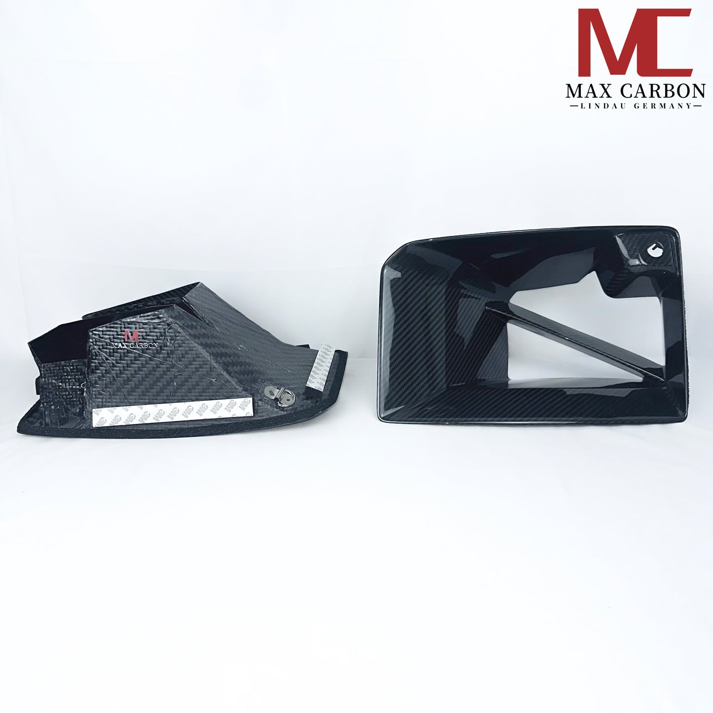 MAX CARBON Performance Echt Voll Karbon Dry Carbon Lufteinlass Front Flaps Performance Für BMW M2 G87 inkl. LCI