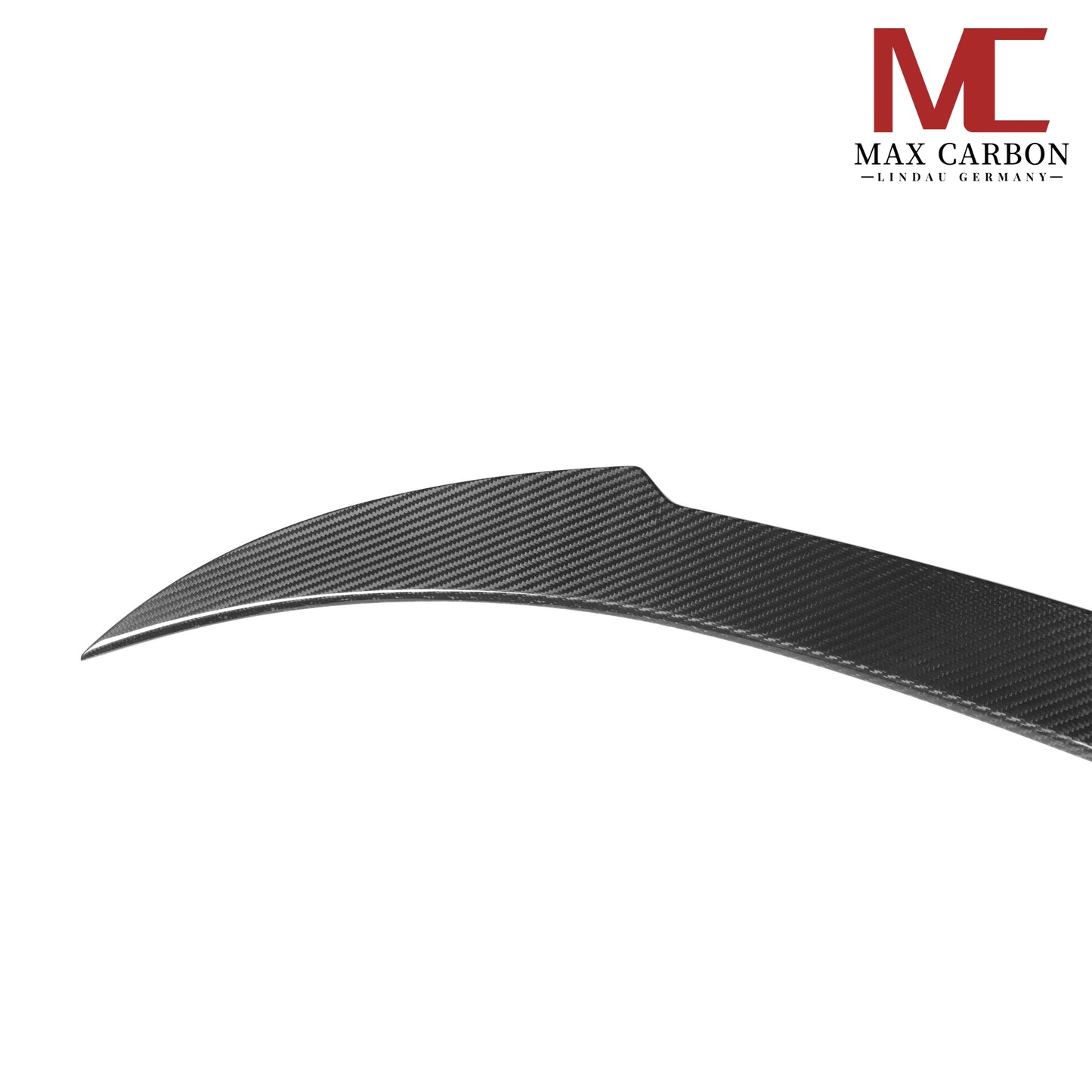 MAX CARBON DRY CARBON Sport Heckspoiler Abrisskante V Spoiler für BMW M8 F93 8er G16 Gran Coupè