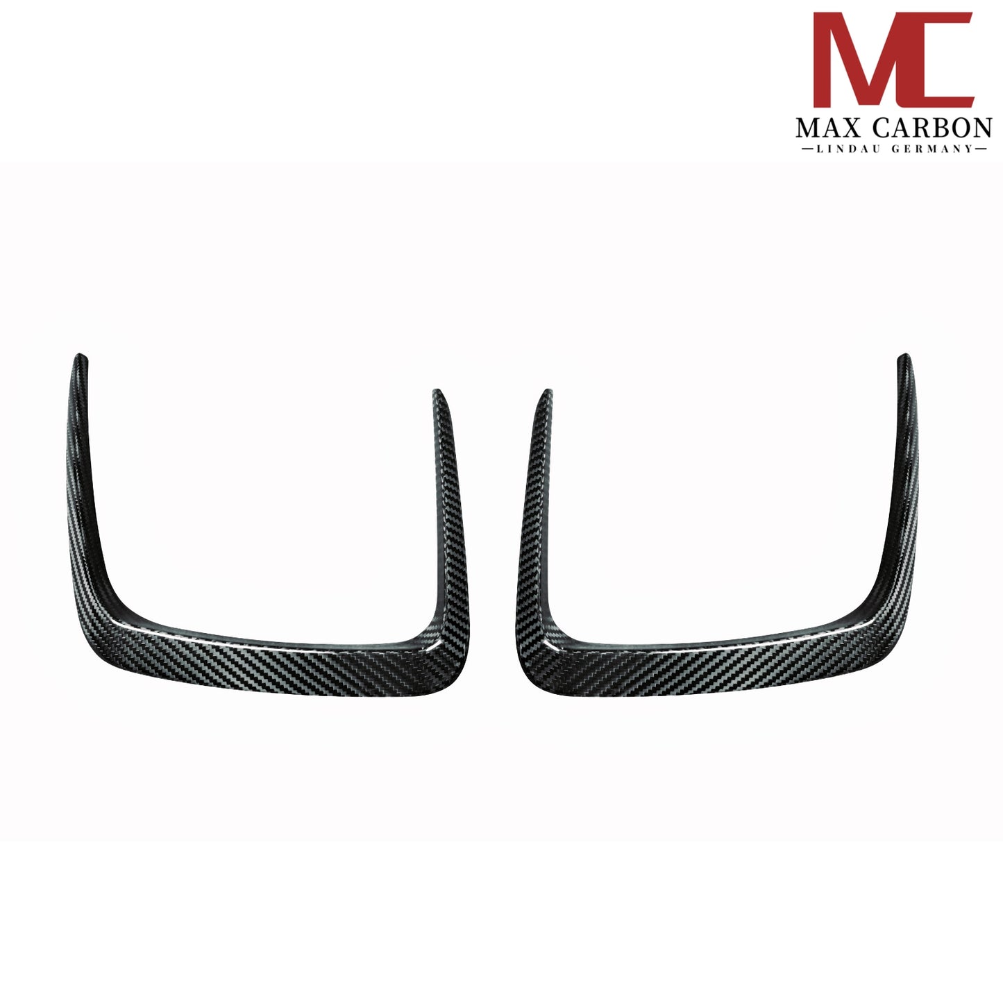 MAX CARBON Ensemble de lèvre avant de fixation de capot avant en carbone sec pour BMW G80 G81 G82 G83 M3 M4 
