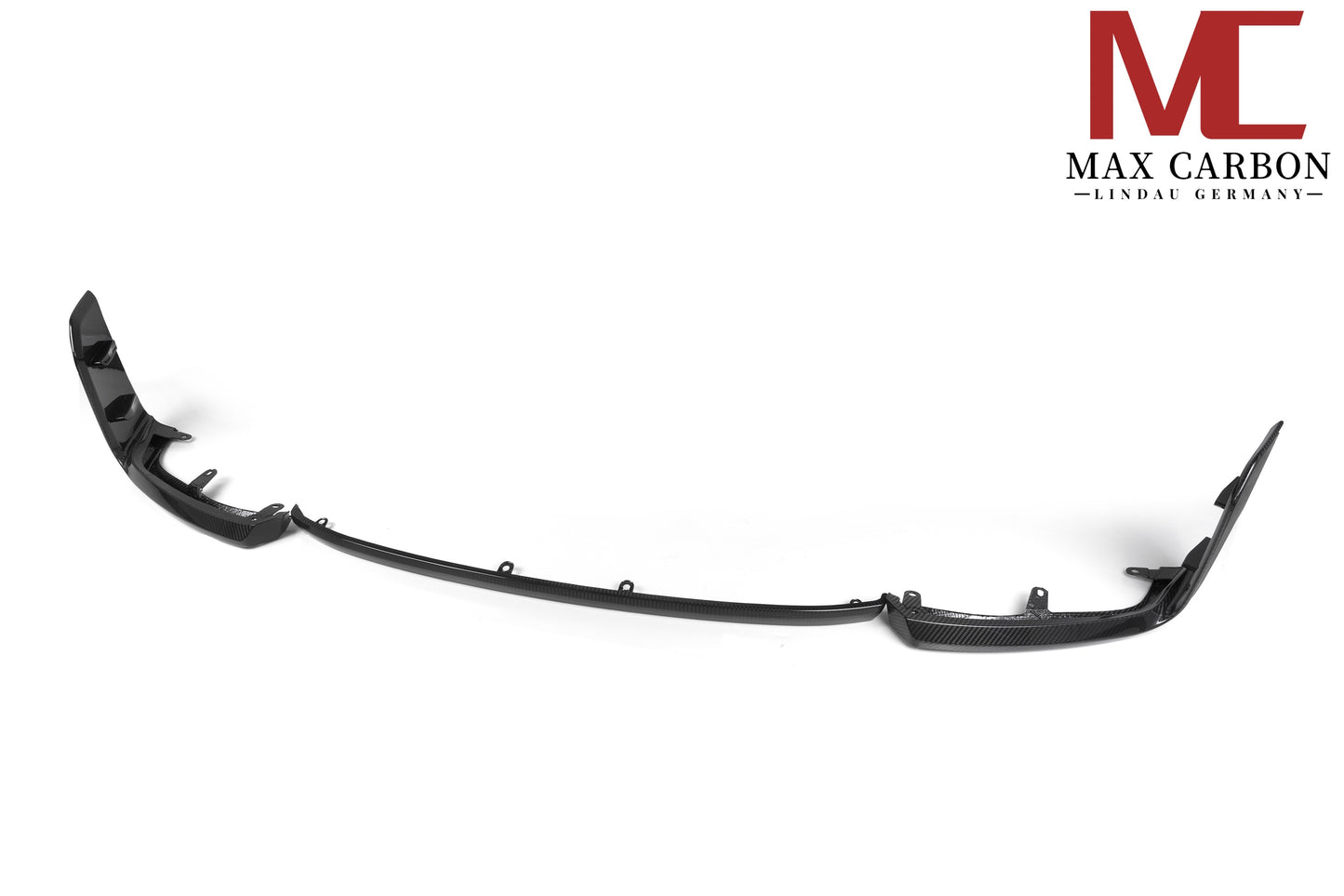 MAX CARBON Performance Ensemble de 3 pièces de fixation avant en carbone sec véritable pour BMW M2 G87