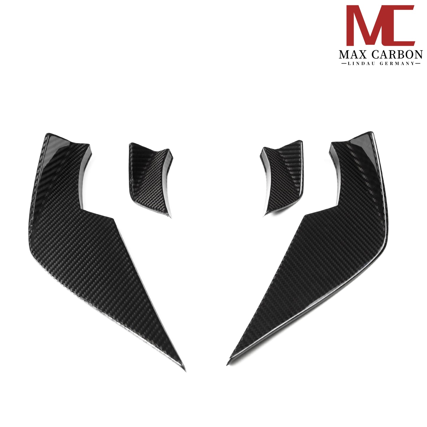 MAX CARBON Performance Aero Flick Dry Carbon Prepreg for BMW M3 G80 G81 M4 G82 G83 V3