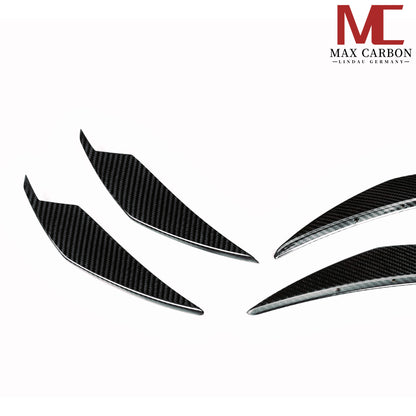 MAX CARBON Performance Aero Flick Dry Carbone Préimprégné pour BMW M3 G80 G81 M4 G82 G83 V2
