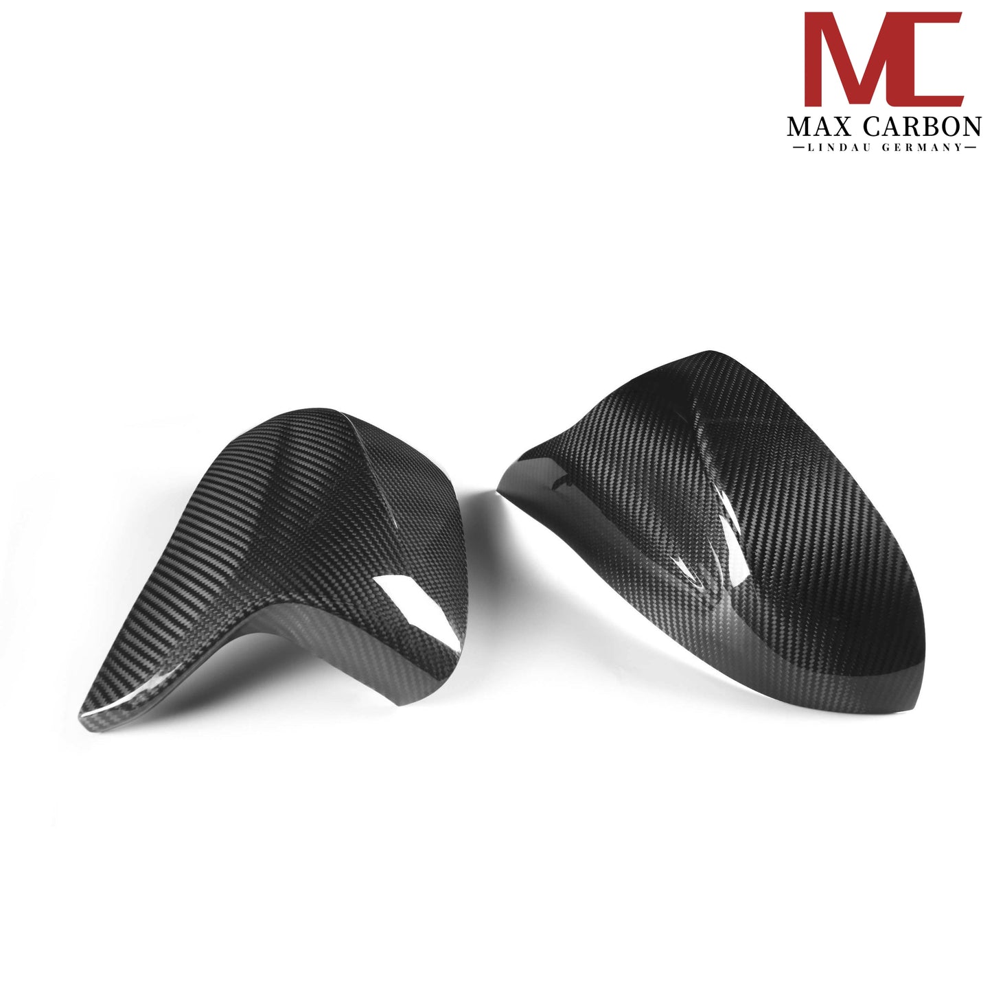 MC MAX CARBON Performance Ersatz Spiegelkappen für BMW X3M F97 X4M F98 X5M F95 X6M F96