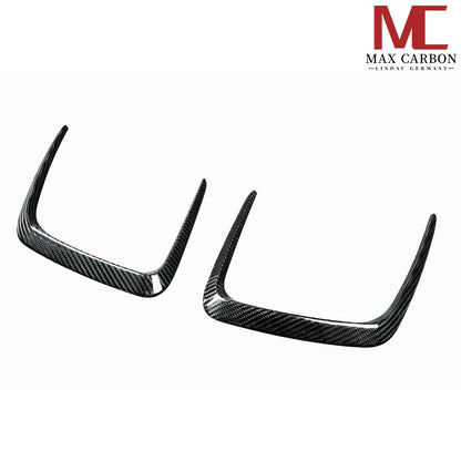 MAX CARBON Ensemble de lèvre avant de fixation de capot avant en carbone sec pour BMW G80 G81 G82 G83 M3 M4 