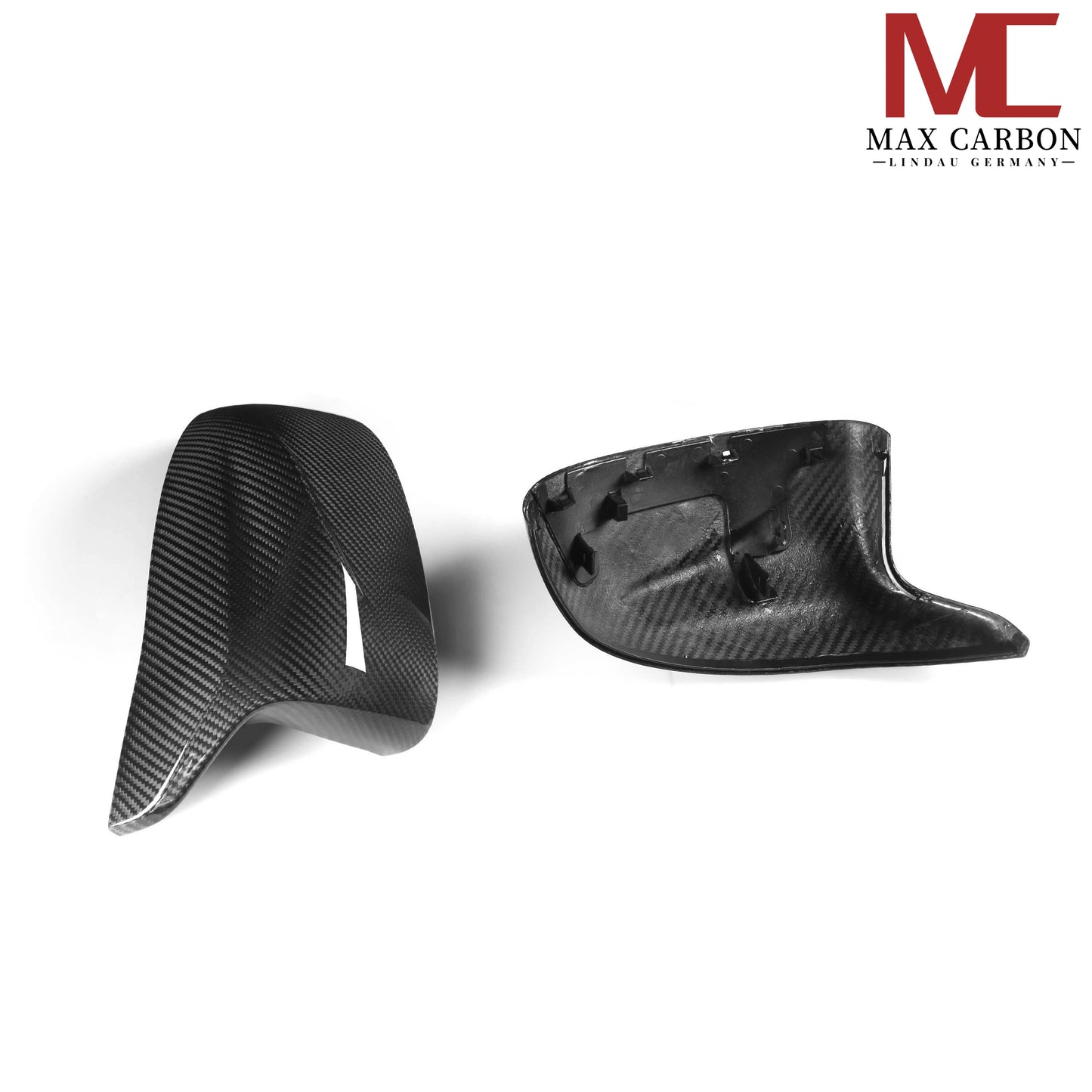 MC MAX CARBON Performance Ersatz Spiegelkappen für BMW X3M F97 X4M F98 X5M F95 X6M F96