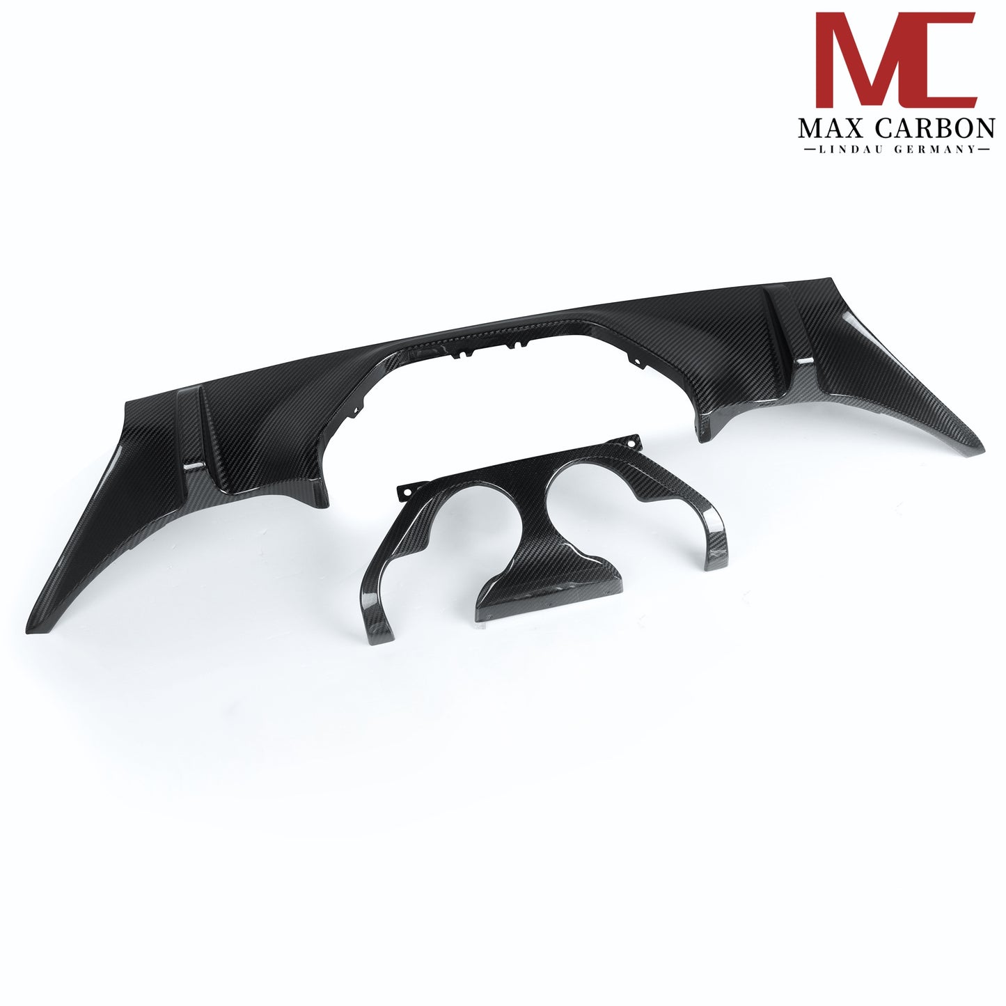 Diffuseur arrière et garniture centrale MAX CARBON PERFORMANCE pour BMW M2 G87 incl.