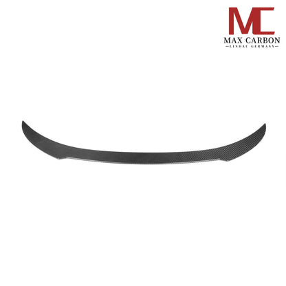 MAX CARBON DRY CARBON Sport Heckspoiler Abrisskante V Spoiler für BMW M8 F93 8er G16 Gran Coupè