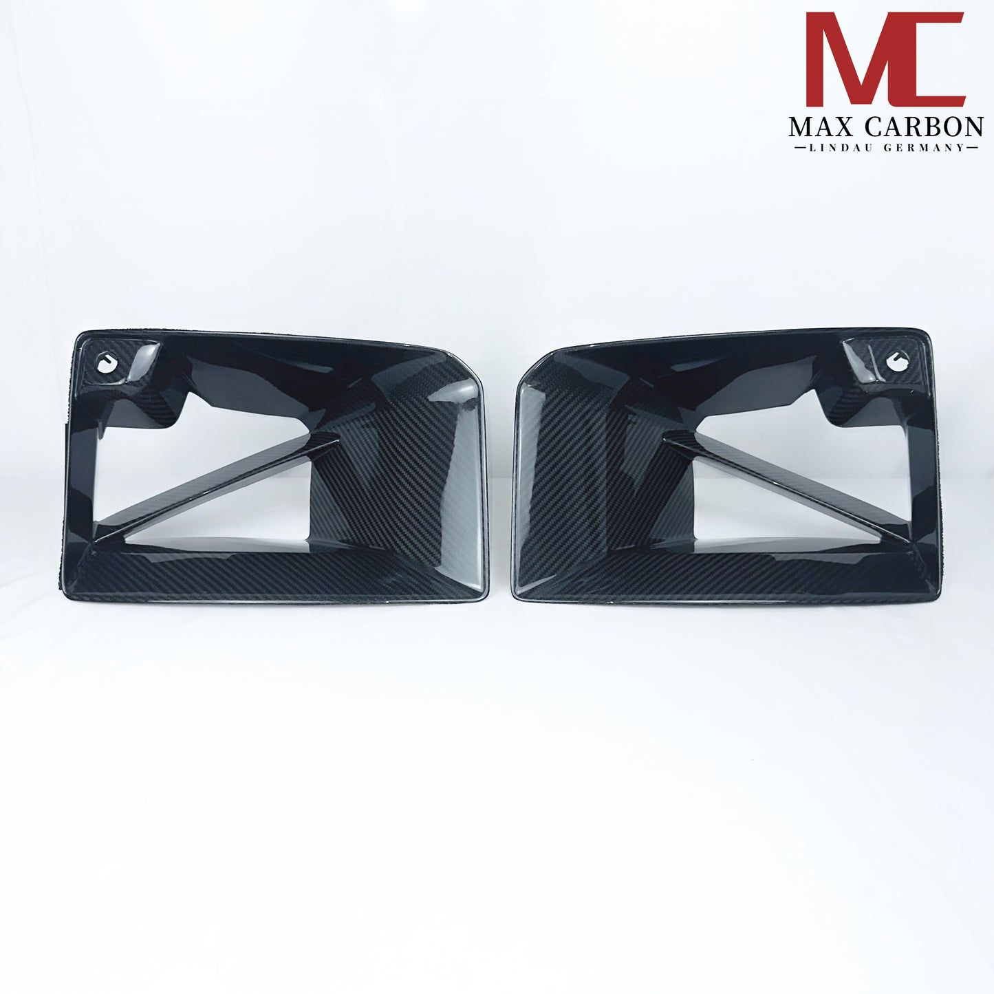 MAX CARBON Performance Echt Voll Karbon Dry Carbon Lufteinlass Front Flaps Performance Für BMW M2 G87 inkl. LCI
