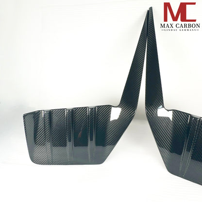 MAX CARBON Performance Autocollant de fixation arrière pour seuil arrière pour BMW G87 M2 