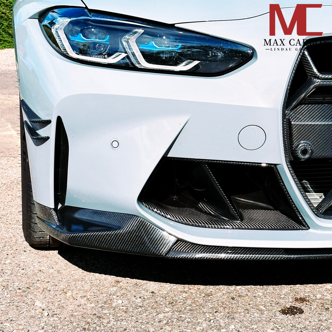 MAX CARBON Dry Carbon Performance Aero Flick for BMW M3 G80 G81 M4 G82 G83