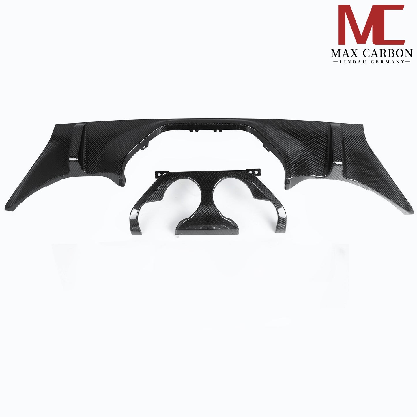 Diffuseur arrière et garniture centrale MAX CARBON PERFORMANCE pour BMW M2 G87 incl.