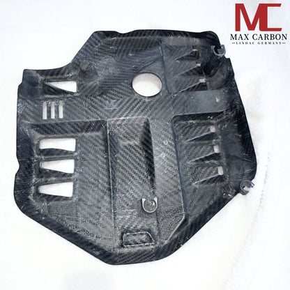 MAX CARBON Dry CARBON Motorabdeckung Motorraum Ersatz für BMW M3 G80 G81 G82 G83 M3 M4 M2 G87 BIG COVER
