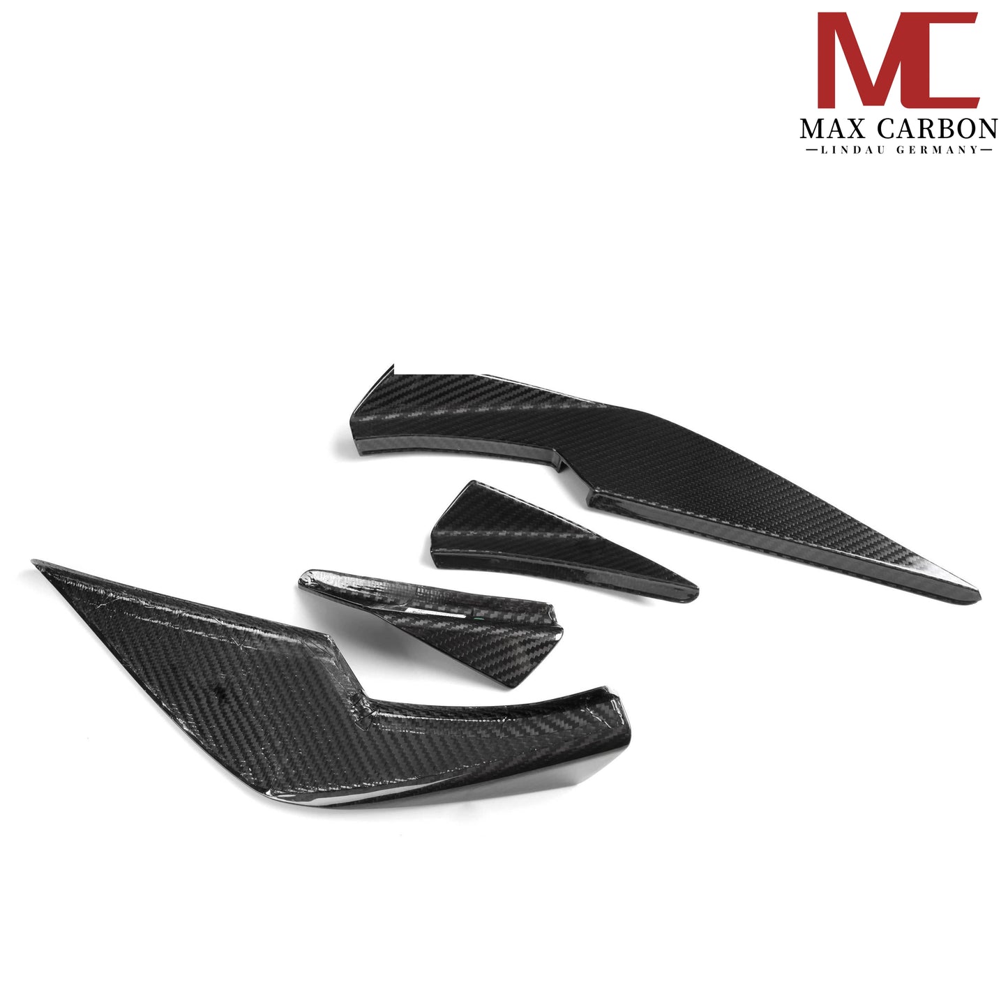 MAX CARBON Performance Aero Flick Dry Carbon Prepreg for BMW M3 G80 G81 M4 G82 G83 V3