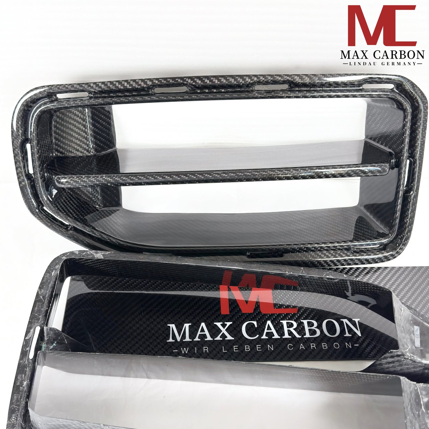 MAX CARBON Dry Carbon Grille Kidneys Simple Replacement Grille suitable for BMW M2 G87 