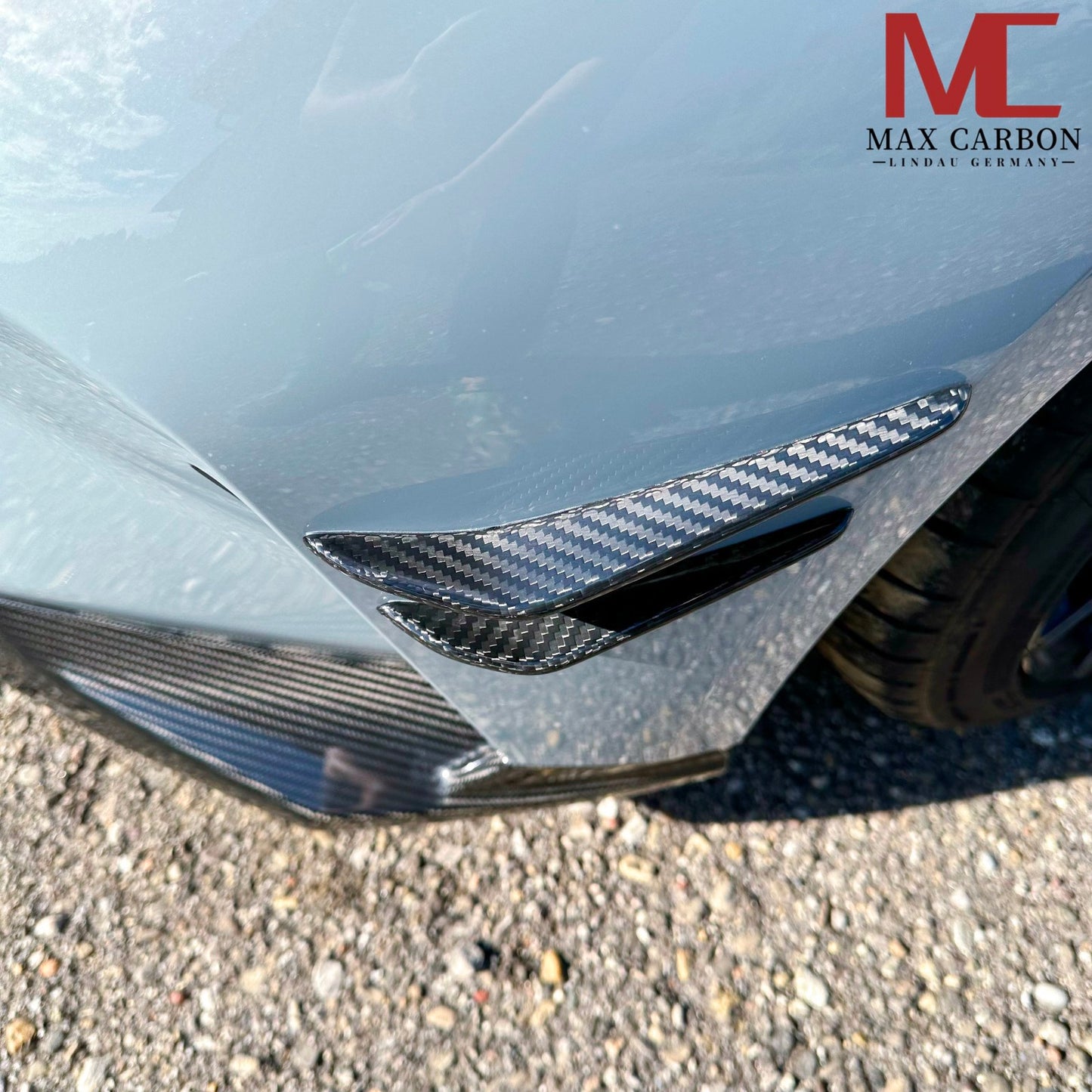 MC MAX CARBON Dry Carbnm ensemble de lèvre avant de fixation avant construction légère pour BMW G80 G81 G82 G83 M3 M4