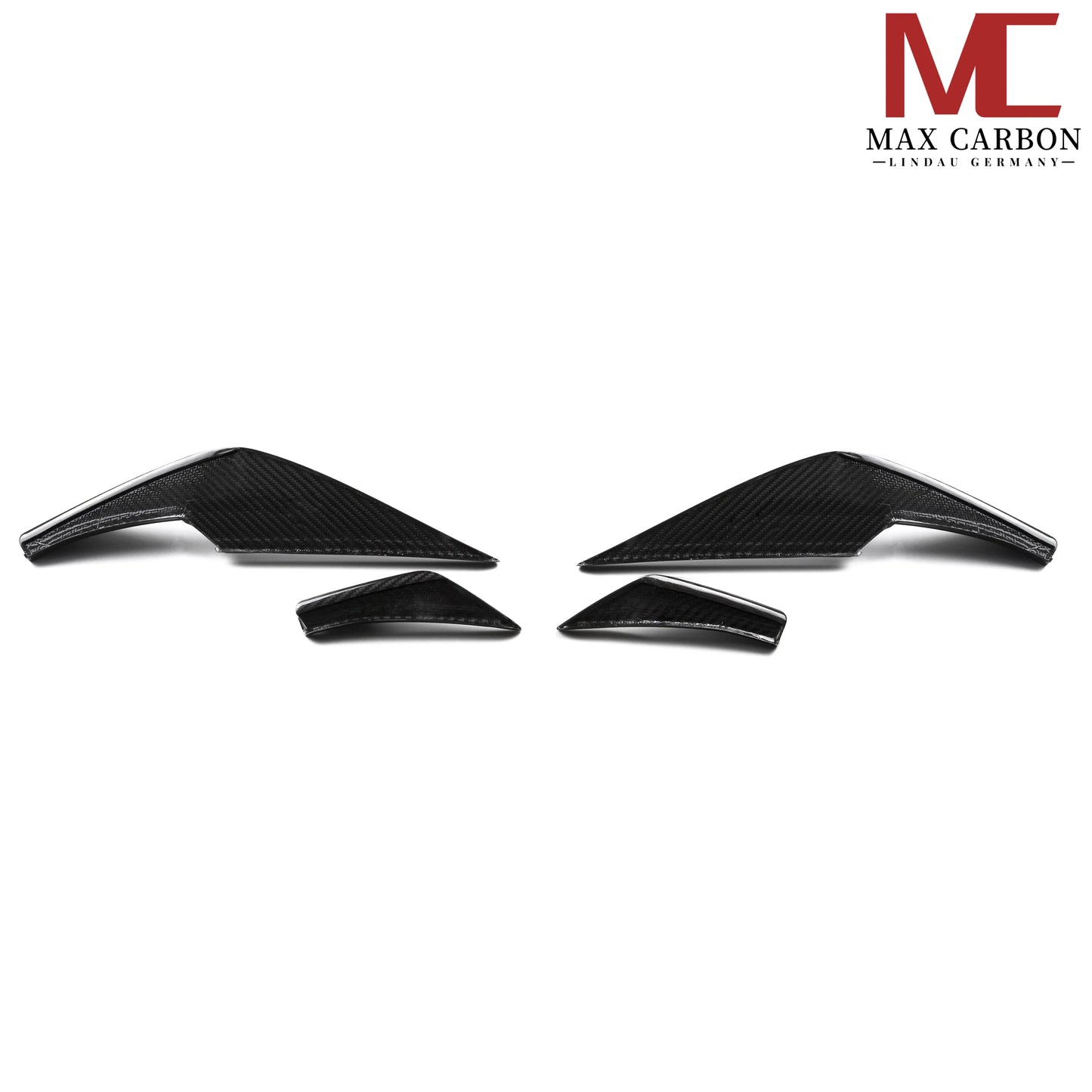 MAX CARBON Performance Aero Flick Dry Carbon Prepreg for BMW M3 G80 G81 M4 G82 G83 V3