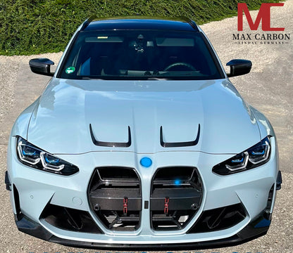 MC MAX CARBON Dry Carbnm ensemble de lèvre avant de fixation avant construction légère pour BMW G80 G81 G82 G83 M3 M4
