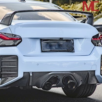 Diffuseur arrière et garniture centrale MAX CARBON PERFORMANCE pour BMW M2 G87 incl.