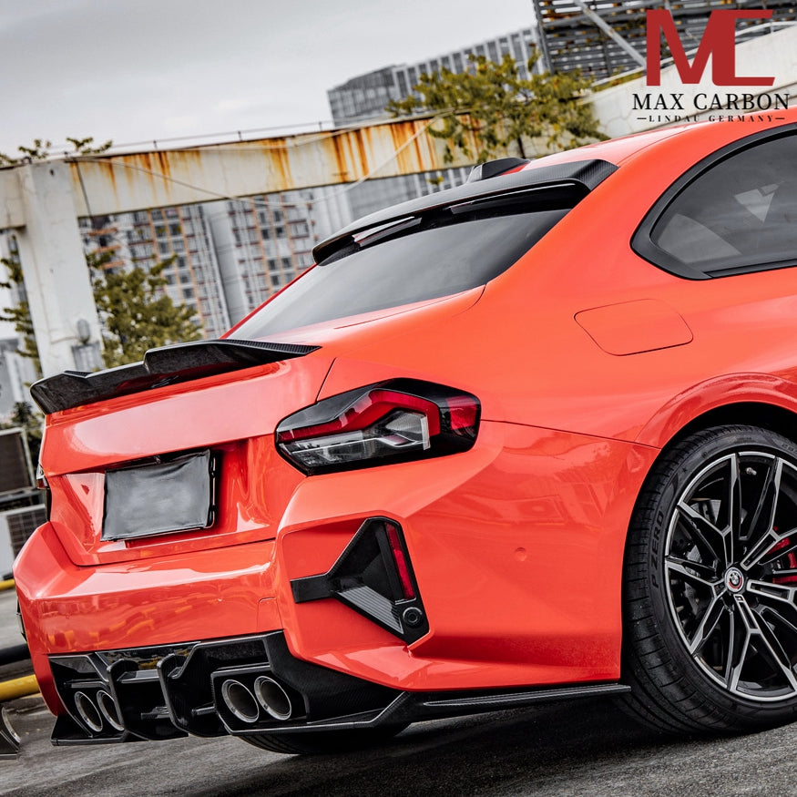 Aileron de toit MAX CARBON Performance en complément pour BMW G87 M2 G42 série 2 