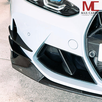 MAX CARBON Performance Aero Flick Dry Carbone Préimprégné pour BMW M3 G80 G81 M4 G82 G83 V2
