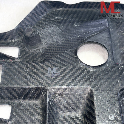 MAX CARBON Dry CARBON Motorabdeckung Motorraum Ersatz für BMW M3 G80 G81 G82 G83 M3 M4 M2 G87 BIG COVER