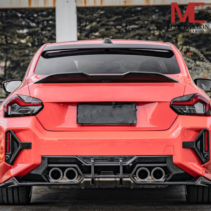 Aileron de toit MAX CARBON Performance en complément pour BMW G87 M2 G42 série 2 