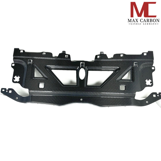 MAX CARBON Dry Carbon Shroud Vollständiger Ersatz Kühlverkleidungs-Slam-Panel passend für BMW M2 G87 M3 G80 G81 M4 G82 G83