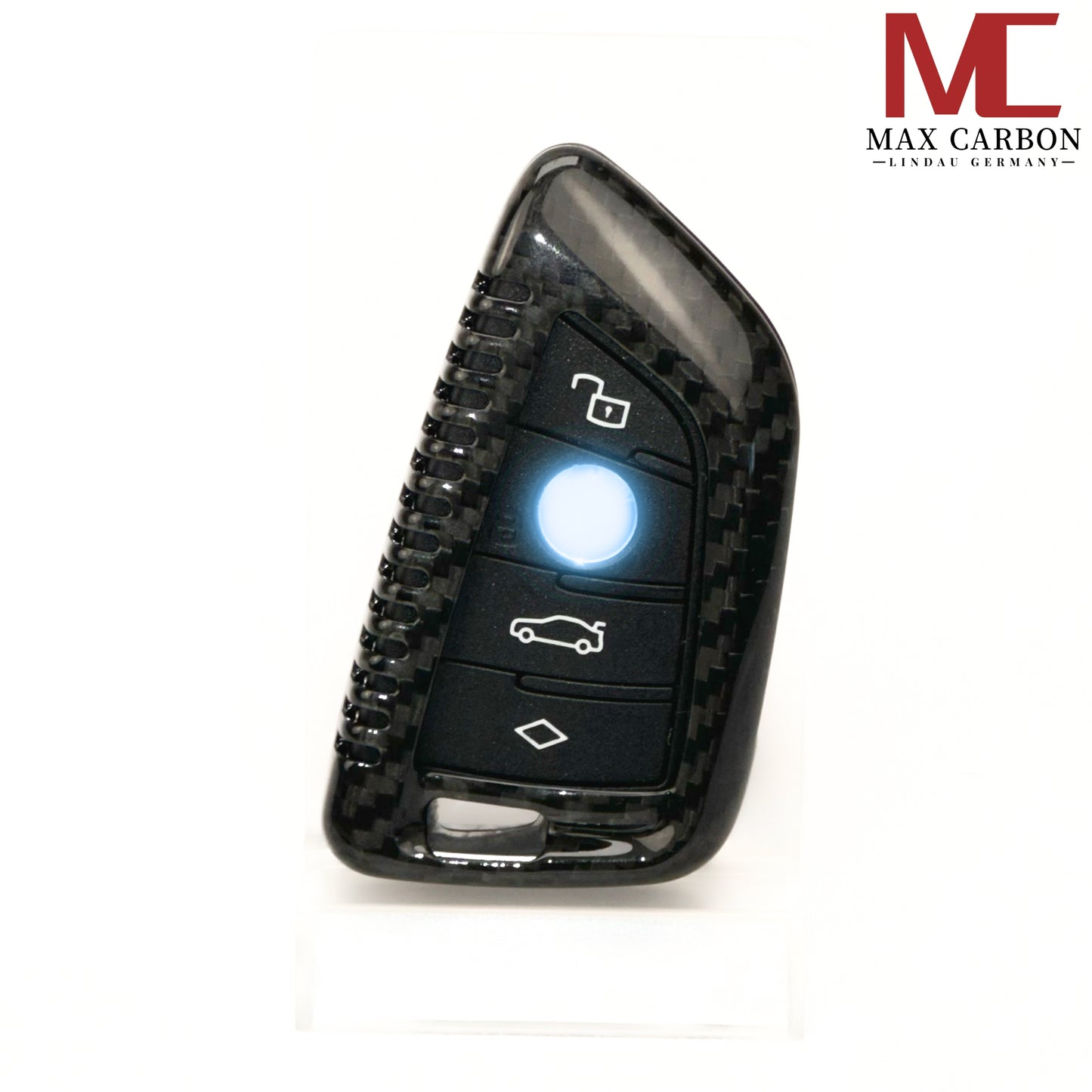 MAX CARBON Premium Schlüssel Cover Hülle für BMW F40 F44 F48 F39 F48 G20 G21 G22 G23 G26 G80 G81 G82 G83 G87 G30 G31 G32 G01 G02