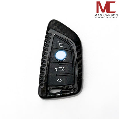 MAX CARBON Premium Schlüssel Cover Hülle für BMW F40 F44 F48 F39 F48 G20 G21 G22 G23 G26 G80 G81 G82 G83 G87 G30 G31 G32 G01 G02