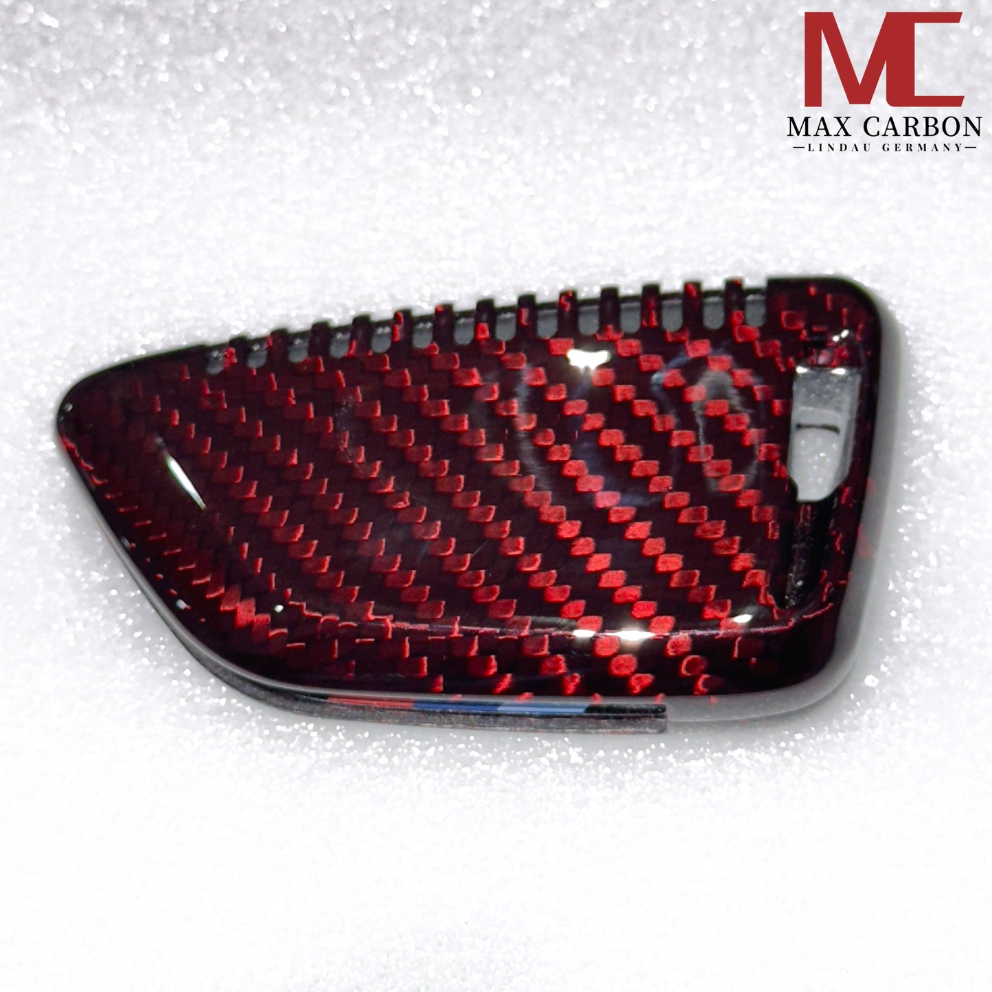 MAX CARBON Premium Schlüssel Cover Hülle für BMW F40 F44 F48 F39 F48 G20 G21 G22 G23 G26 G80 G81 G82 G83 G87 G30 G31 G32 G01 G02
