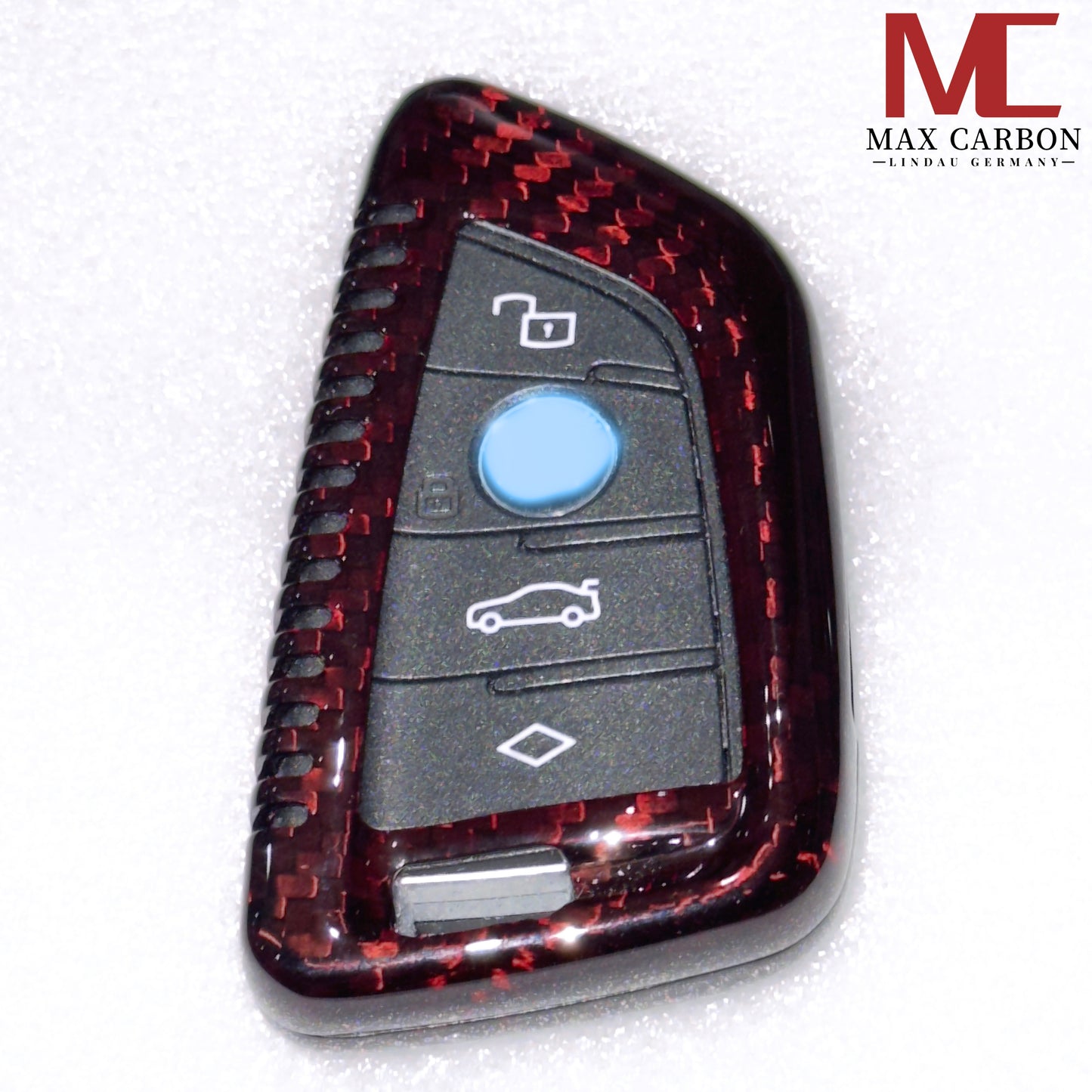 MAX CARBON Premium Schlüssel Cover Hülle für BMW F40 F44 F48 F39 F48 G20 G21 G22 G23 G26 G80 G81 G82 G83 G87 G30 G31 G32 G01 G02