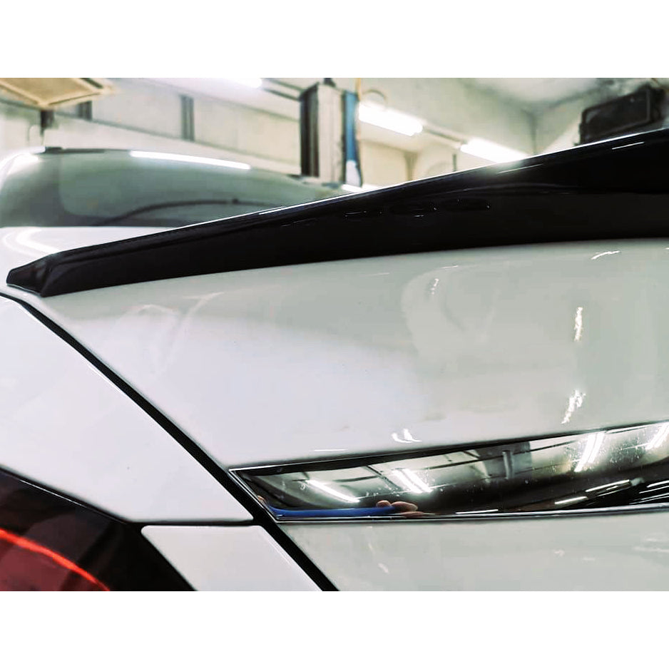 MAX CARBON DRY CARBON Spoiler Heckspoiler Lippe für Mercedes Benz C Klasse W205 Limousine AMG C63 C43