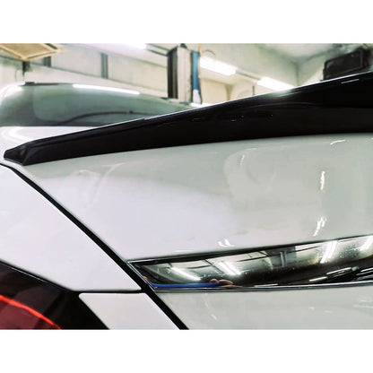 MAX CARBON DRY CARBON Spoiler Heckspoiler Lippe für Mercedes Benz C Klasse W205 Limousine AMG C63 C43