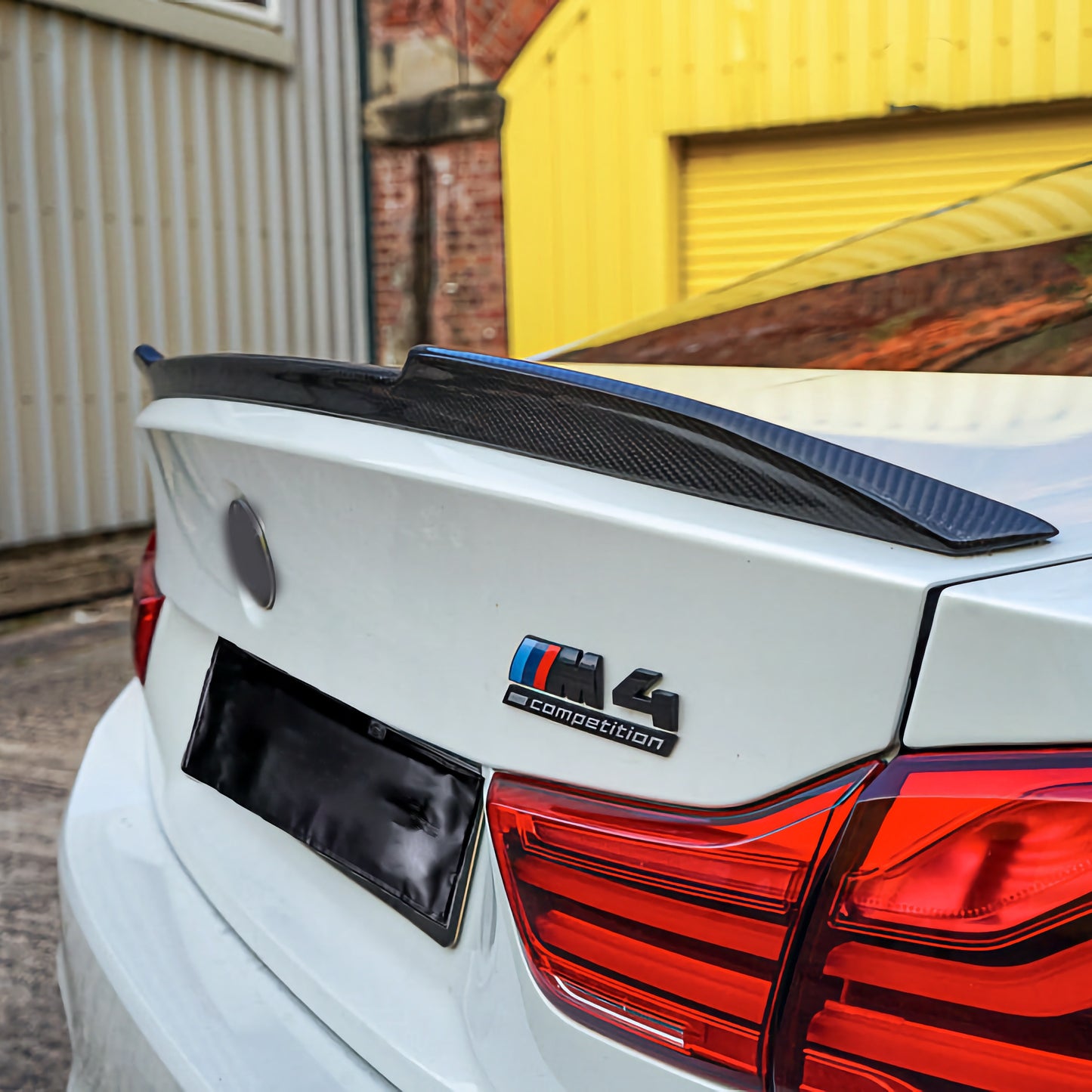 LÈVRE ARRIÈRE MAX CARBON PERFORMANCE SPOILER ARRIÈRE sur mesure pour BMW M4 F82